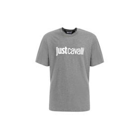 Just Cavalli 75OAHT00 Gri Melanj Erkek T-shirt