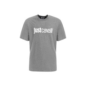 Just Cavalli 75OAHT00 Gri Melanj Erkek T-shirt