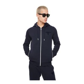 Just Cavalli 75OAIT00 Bisiklet Yaka Beyaz Erkek Sweatshirt