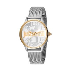 Just Cavalli JC1L032M0295 Gri Kadın Kol Saati