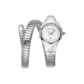 Just Cavalli Jc1l354m0015 Gri Metalik Çelik Kadın Kol Saati