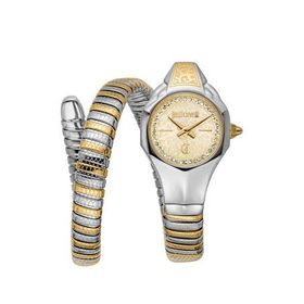 Just Cavalli Jc1l354m0055 Altın Rengi Metalik Gri Çelik Kadın Kol Saati