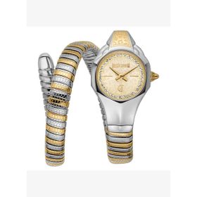 Just Cavalli Jc1l354m0055 Altın Rengi Metalik Gri Çelik Kadın Kol Saati