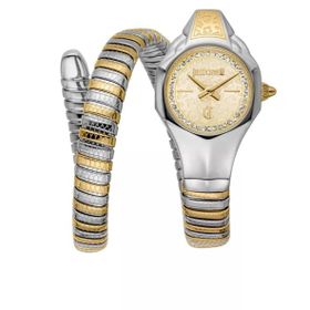 Just Cavalli Jc1l354m0055 Altın Rengi Metalik Gri Çelik Kadın Kol Saati
