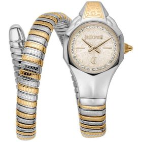 Just Cavalli Jc1l354m0055 Altın Rengi Metalik Gri Çelik Kadın Kol Saati