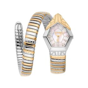 Just Cavalli Jc1l358m0065 Altın Rengi Metalik Gri Çelik Kadın Kol Saati