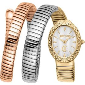 Just Cavalli Jc1l391m0065 Altın Rengi Metali Gri Rose Gold Çelik Kadın Kol Saati