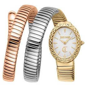 Just Cavalli Jc1l391m0065 Altın Rengi Metali Gri Rose Gold Çelik Kadın Kol Saati