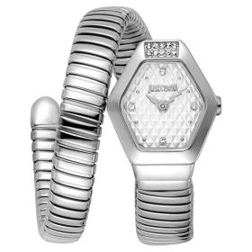 Just Cavalli Jc1l394m0015 Gri Romina Metalik Çelik Kadın Kol Saati