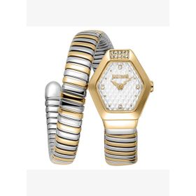 Just Cavalli Jc1l394m0055 Lunara Altın Rengi Metalik Gri Çelik Kadın Kol Saati