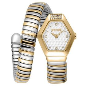 Just Cavalli Jc1l394m0055 Lunara Altın Rengi Metalik Gri Çelik Kadın Kol Saati
