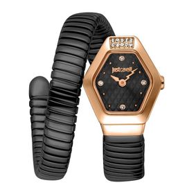 Just Cavalli Jc1l394m0075 Siyah Çelik Kadın Kol Saati