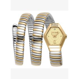 Just Cavalli Jc1l395m0055 Altın Rengi Metalik Gri Çelik Kadın Kol Saati