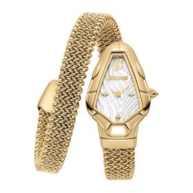 Just Cavalli Jc1l426m0025 Altın Rengi Hasır Kadın Kol Saati