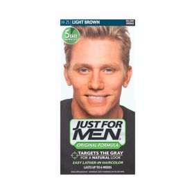 Just For Men Hair Colour Sahampoo Light Brown H-25 Saç Şampuan