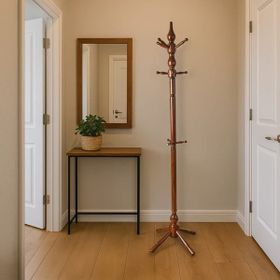Just Home 174 cm Ceviz Tornalı Askılık