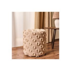 Just Home Lirio Bej 38x38x41 cm Puf