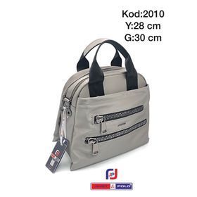 Just Polo 2010 Gri Kadın Omuz Çantası