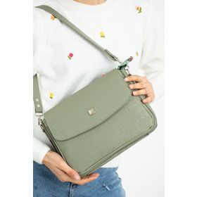 Just Polo 2174 Yeşil Kadın Omuz Çantası