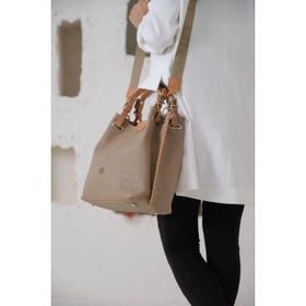 Just Polo 2180-GD Vizon Kadın Omuz Çantası