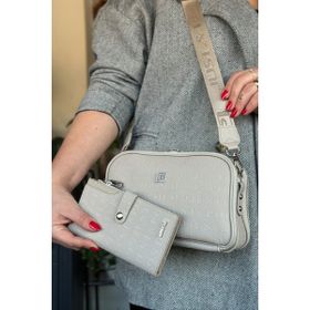 Just Polo 4023-GD Granit Kadın Omuz Çantası