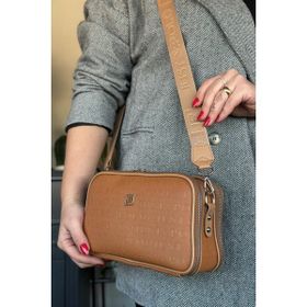 Just Polo 4023-GD Taba Kadın Omuz Çantası
