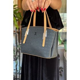 Just Polo 4030-GD Siyah Camel Kadın Omuz Çantası Cüzdan Kombini