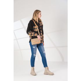 Just Polo 4036-00 Gofraj Kadın Omuz Çantası