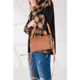 Just Polo 4036-00 Gofraj Kadın Omuz Çantası