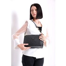 Just Polo BD2203 Siyah Kadın El ve Omuz Çantası