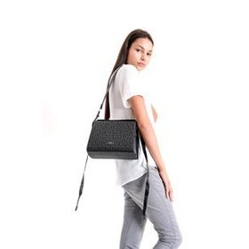 Just Polo BD2203 Siyah Kadın El ve Omuz Çantası