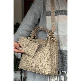 Just Polo J2180 Kum Cüzdan ve Kadın Omuz Çantası