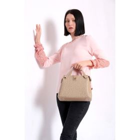 Just Polo JP1955 Krem Kadın Omuz Çantası