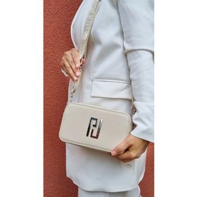 Just Polo JP2057 Krem Kadın Omuz Çantası