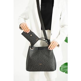 Just Polo JPM2180 Siyah Kadın Omuz Çantası
