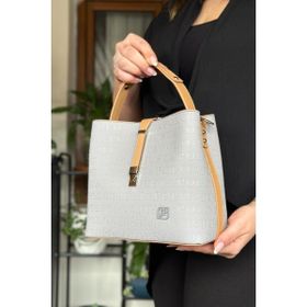 Just Polo LB-4002 Gri Kadın Omuz Çantası