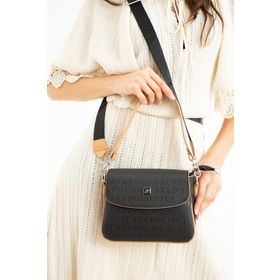 Just Polo MDS2184 Siyah Taba Kadın Omuz Çantası