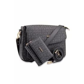 Just Polo MDS2186-1002 Siyah Kadın Omuz Çantası