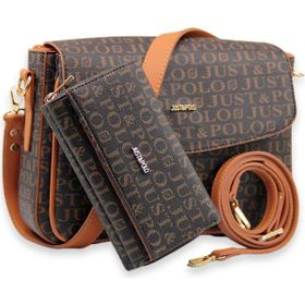 Just Polo MDS2186-1003 Kahverengi Kadın Omuz Çantası