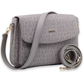 Just Polo MDS2186 Füme Kadın Omuz Çantası