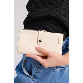 Just Polo PBU1001 Kilit Detaylı Kadın Cüzdan