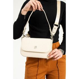 Just Polo PBU1033 Krem Kadın Omuz Çantası