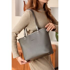 Just Polo PBU2170 Gri Kadın Omuz Çantası