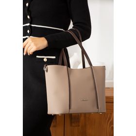 Just Polo PBU2170 Vizon Kadın Omuz Çantası