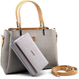 Just Polo PBU4018 Gri Kadın Omuz Çantası