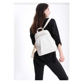 Just Polo TM1019-5 Krem Kadın Sırt Çantası