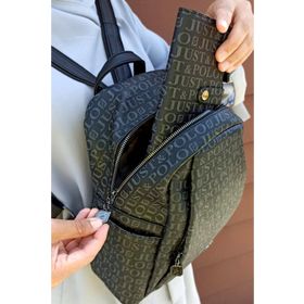 Just Polo TM1019-5 Siyah Kadın Sırt Çantası