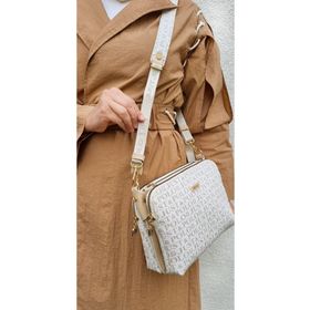 Just Polo TM1137 Krem Kadın Omuz Çantası