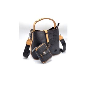 Just Polo TM1165 Kadın Siyah Çanta Cüzdan Takımı