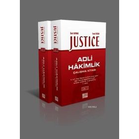 JUSTICE ADLI HAKIMLIK ÇALIŞMA KİTABI (2 CILT) - İSMAİL ERCAN;ÜMİT KAYMAK